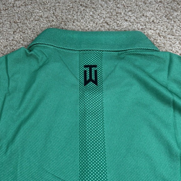 NEW Nike Dri-FIT ADV Tiger Woods Golf Polo Stadium Green Men’s XL DR5327-324 - Picture 3 of 7